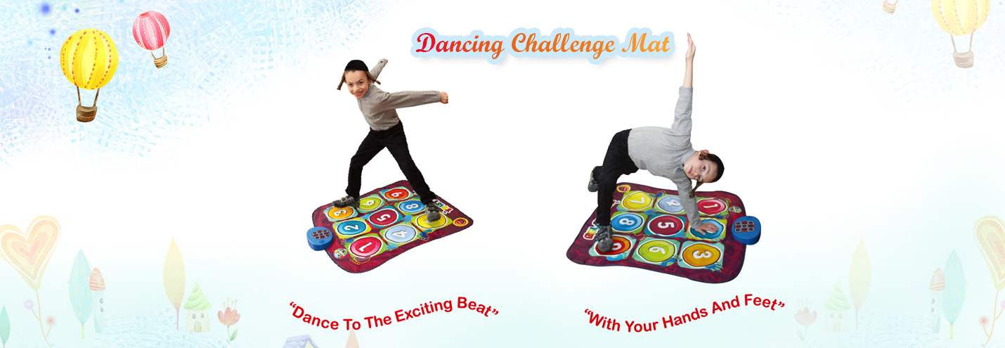 Numbers Dancing Challenge Playmat